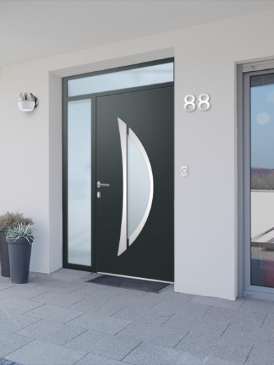 Porte d'entrée aluminium HUDSON