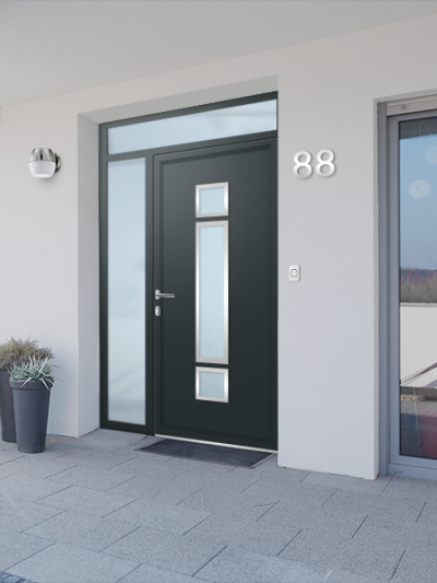 Porte d'entrée aluminium SEDONA